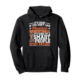 Wheelchair Basketball Pullover Hoodie