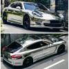 AUTOGOODY 96" x 60" Silver Chrome Mirror Vinyl Film Wrap