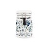 Blue Pastel Flowers Decaf Tea Canister - Pretty Watercolour Floral