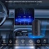 ZOKNGB 2 En 1 Adaptador Inalámbrico CarPlay/Android Auto, Conexión Plug