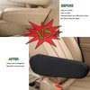 2PCS Front Seat Armrest Covers Cloth Fabric Armrest Protectors Replacement