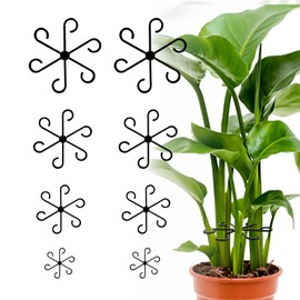 GIONAR Pack of 8 Plant Support, Plant Support Shrub Holder, Monstera Trellis Aid, Plant Holder, Plant Support for Monstera Plants, Flower