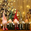 KUPETO Gnomos Navideño con Luz LED, 5 Piezas Adornos navideños
