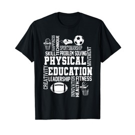 PE Teacher Team Physical Education Teacher Back to School T-Shirt