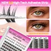 USA Ready to Ship 120pcs 8-16mm Pre-Glue Diy Lash Kit