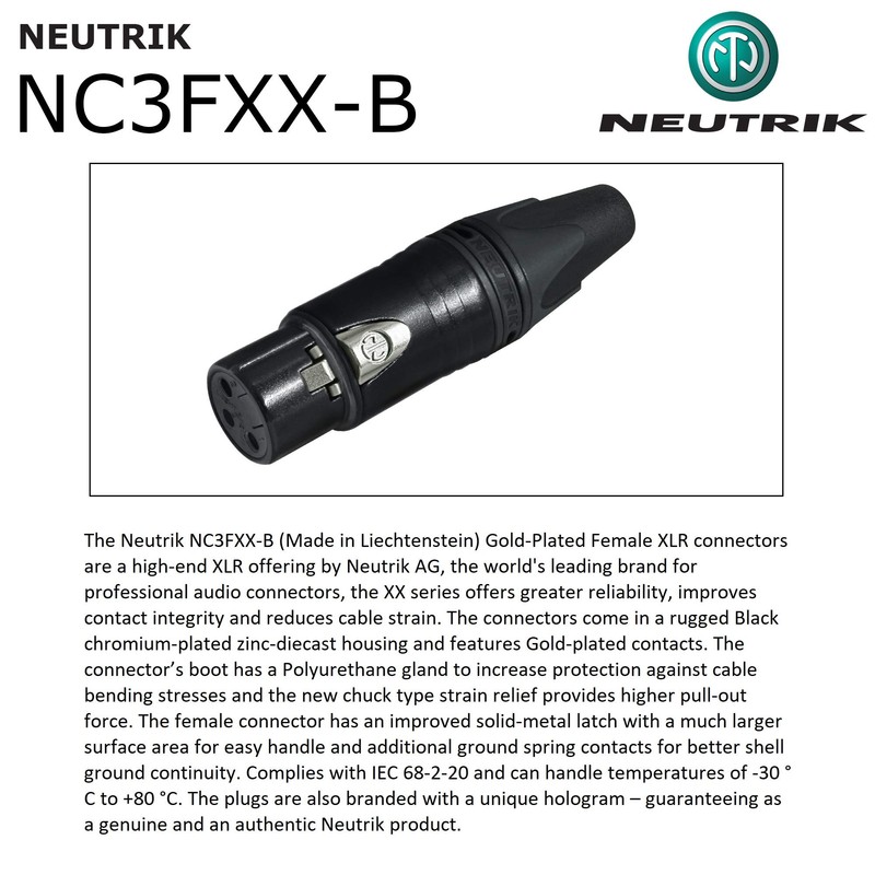 WORLDS BEST CABLES – Gotham GAC-4/1 – Star Quad Mic