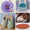 4 PCS T-Shirt Yarn Elastic Fabric Crochet Cloth Yarn for
