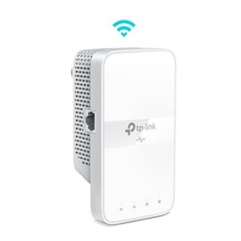 TP-Link Powerline Wi-Fi Extender (TL-WPA7617) - AV1000 Powerline Ethernet Adapter with AC1200 Dual Band Wi-Fi, Gigabit Port, Passthrough, OneMesh, Ethernet Over Power, Plug & Play, Add-on Unit