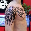 Large Tribal Temporary Tattoos, Big Totem Tattoo Stickers for Men