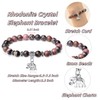 XIANNVXI Elephant Bracelet: Good Luck & Strength Crystal & Beaded