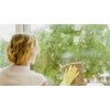 Household Gloves Latex Free Cleaning Grey and Yellow Gloves with