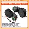 Mhrxusd Robot Vacuum Cleaner Wheels Kit Replacement for Roborock S8/S8