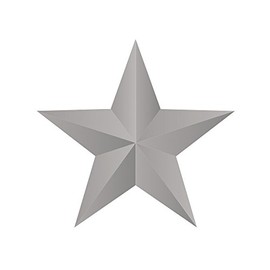 Rayher Paper Craft Punch for Embossed Star Design, 3D Paper Star Lever Punch for Card Making and Scrapbooking, Punch and Emboss, Diameter 5cm, 69132000