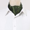 Allegra K Polka Dot Pattern Ascot Tie, Scarf, Cravat Tie,