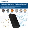 12 Pack EX201 Replacement Filter Compatible with Shark CarpetXpert EX201