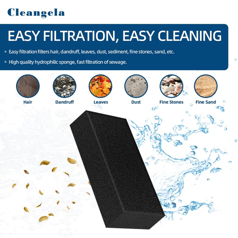 12 Pack EX201 Replacement Filter Compatible with Shark CarpetXpert EX201