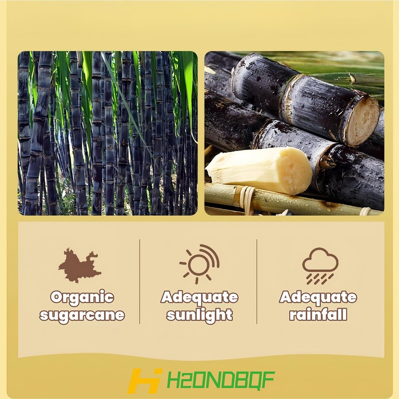 Brown Sugar Cubes, Deep Molasses Richness Raw Cane Demerara Sugar,
