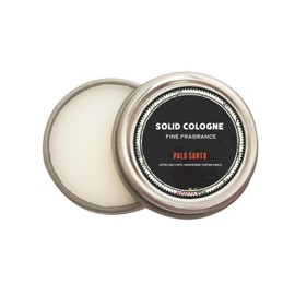 Ladybug Spot Long Lasting Natural Solid Cologne Infused with Essential Oils for Men & Woman 1 OZ Large Size (Palo Santo)