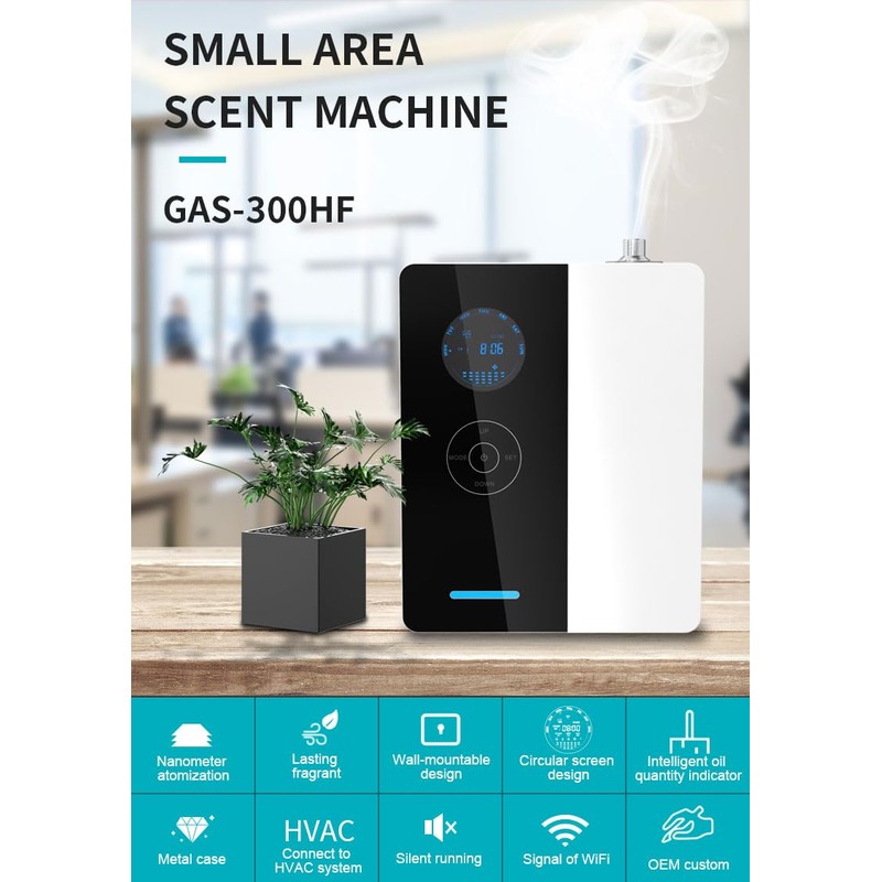 Aroma Diffuser with WiFi,Essential Oil Diffuser,5380 Square feet Coverage Scent