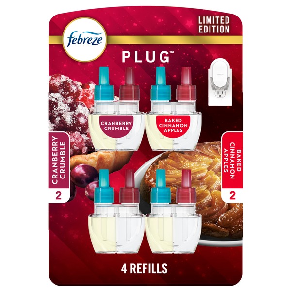 Febreze Febreze Odor-Fighting Fade Defy PLUG Air Freshener Baked Cinnamon
