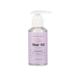 Malkia Essentials- Organic Hair Oil, Lightweight Hydrating Natural Oil Blend for Shine and Growth, Anti-Frizz, Repair Breakage and Dry Hair For Women, Soft and Silky Leave-In Care, Daily Use