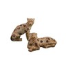 Leopard Exotic Jungle Ceramic 3D Salt and Pepper Shaker Set