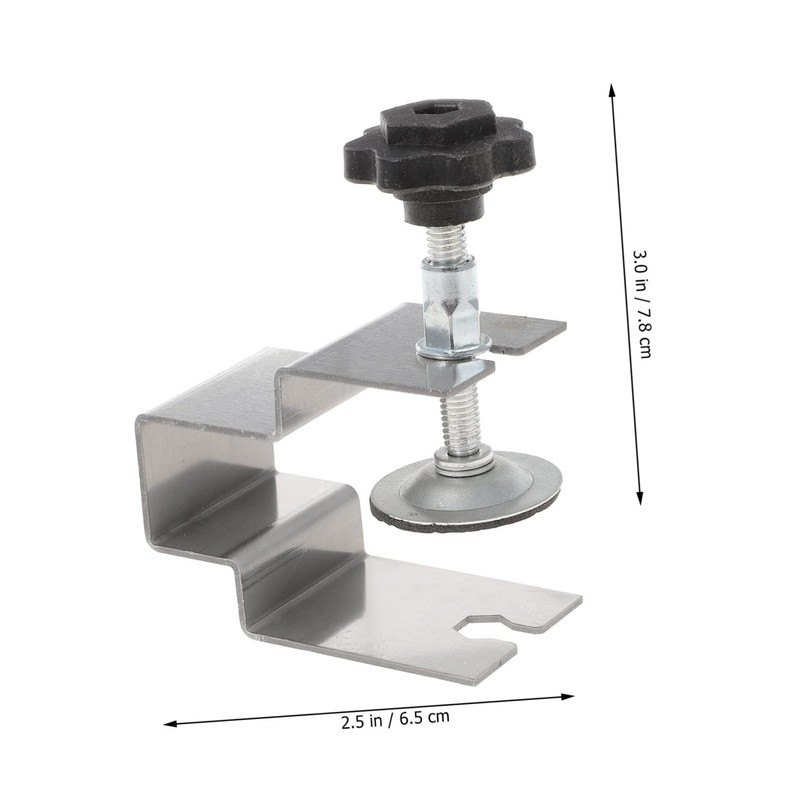 SEWACC 4pcs Cabinet Hardware Drawer Front Installation Clamps Panel Fixing