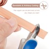 TA-VIGOR 1Pcs Copper Sheet Roll, 3000mm x 30mm x 0.1mm
