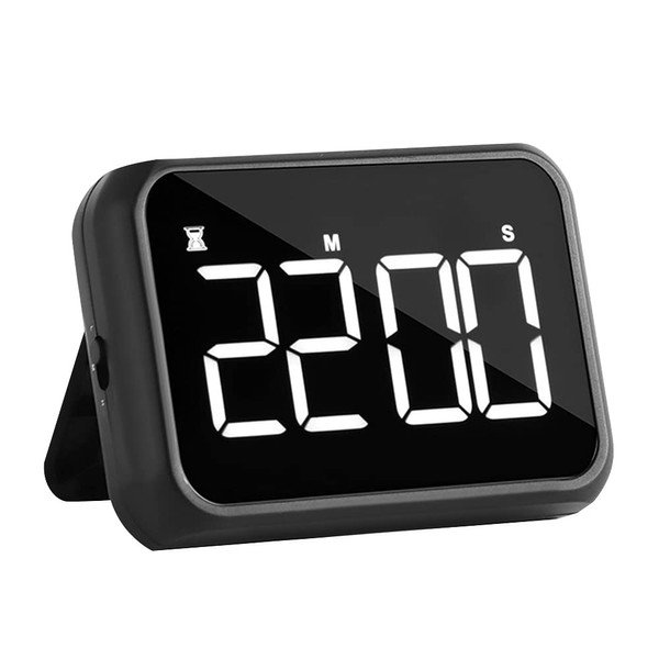 Pokiko Digital Kitchen Cooking Timer, Magnetic Countdown Count Up Timer