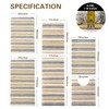 Carvapet Non Slip Bath Mat Absorbent Bathroom Rug Mat Striped