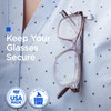 Readerest - Soportes magnéticos para gafas (acero inoxidable, paquete de