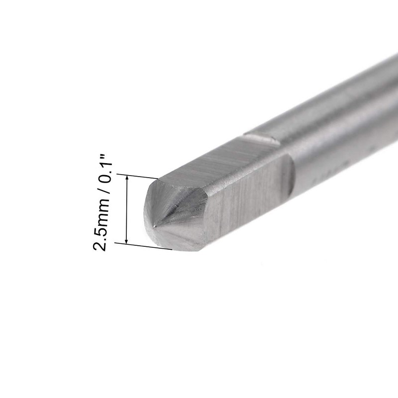 uxcell Machine Tap 2-56 UNC Thread 2A High Speed Steel