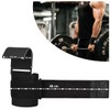 Weight Lifting Hooks Wrist Padding Pair of Straps 8 mm