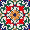 Poromoro Spanish Portuguese Azulejo Style Peel and Stick Backsplash Tile