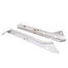 HIYOYO Chrome Saddlebag Rail Support Bracket Left & Right Side