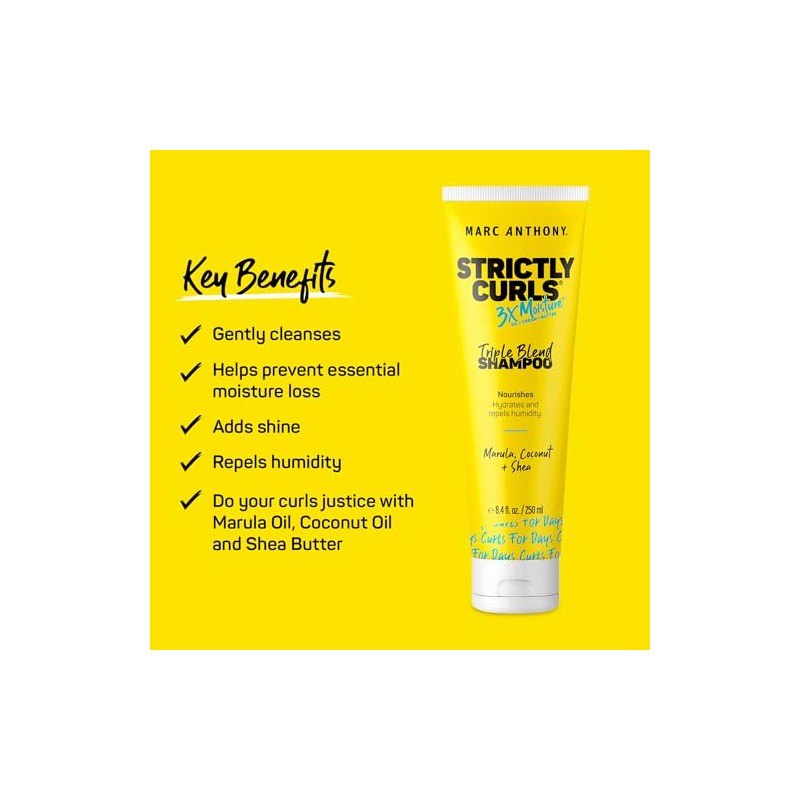 Marc Anthony Strictly Curls 3x Moisture Triple Blend 250ml
