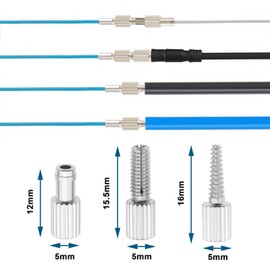 eMagTech 1 Set Bicycle Internal Cable Routing Tool Rubber-Coated Guide Rope Internal Routing Kit Accessories for Road Bike BMX Bike Folding Bike