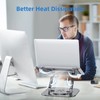 MCHOSE Laptop Stand, Adjustable Computer Stand, Ergonomic Laptop Riser with