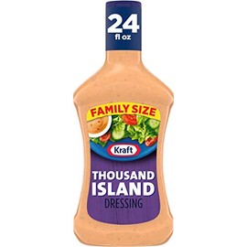 Kraft Thousand Island Dressing & Dip, 24-Ounce Plastic Bottles (Pack of 3) Y