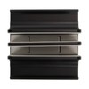 Vertical Laptop Stand 2 Slots Anodized Aluminium Alloy Adjustable Space