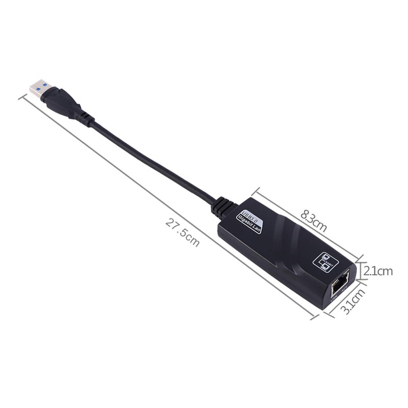 Wired USB 3.0 Network Card, USB3.0 Gigabit Network Card without