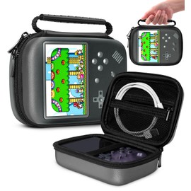 Gurgitat Carrying Case for Anbernic RG35XX/RG35XX Plus/RG353V/RG353VS Retro Handheld Game Console Travel Cases Maro Gamer Accessories Storage Portable Carry Bag for RG 35XX/35XX Plus/353V/353VS-3.5in