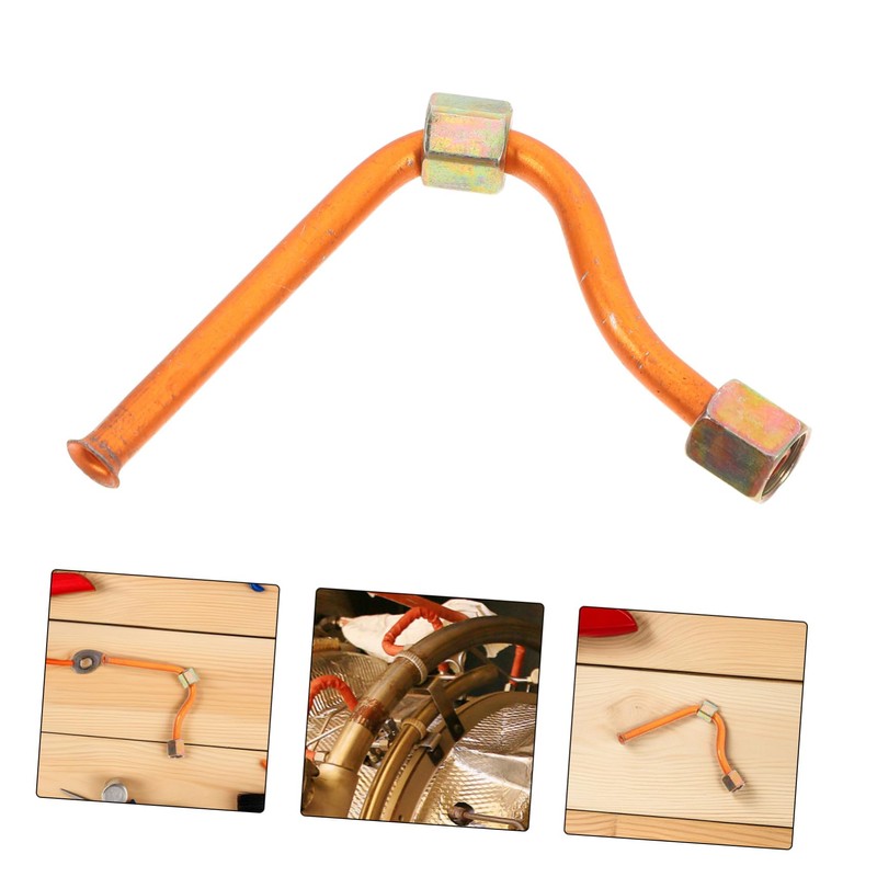 Operitacx Air Compressor Exhaust Pipe Hose Flexible Aluminium Pipe for