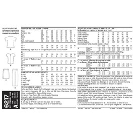 Simplicity New Look Sewing Pattern 6217: Misses' Separates, Size A (10-12-14-16-18-20-22), paper, White