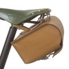 London Craftwork Large Bicycle Bag Genuine Leather Saddle/Handlebar/Frame Bag HONEY