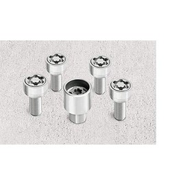 Original Skoda wheel locking bolts, rim locks set, 000071597C