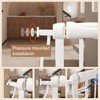 Extra Wide Baby Gate 48.03-52.76 Pressure Mounted,Child Dog Pet Safety