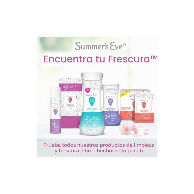 Summer's Eve SE800104 Gel Femenino Piel Sensible, 266 ml