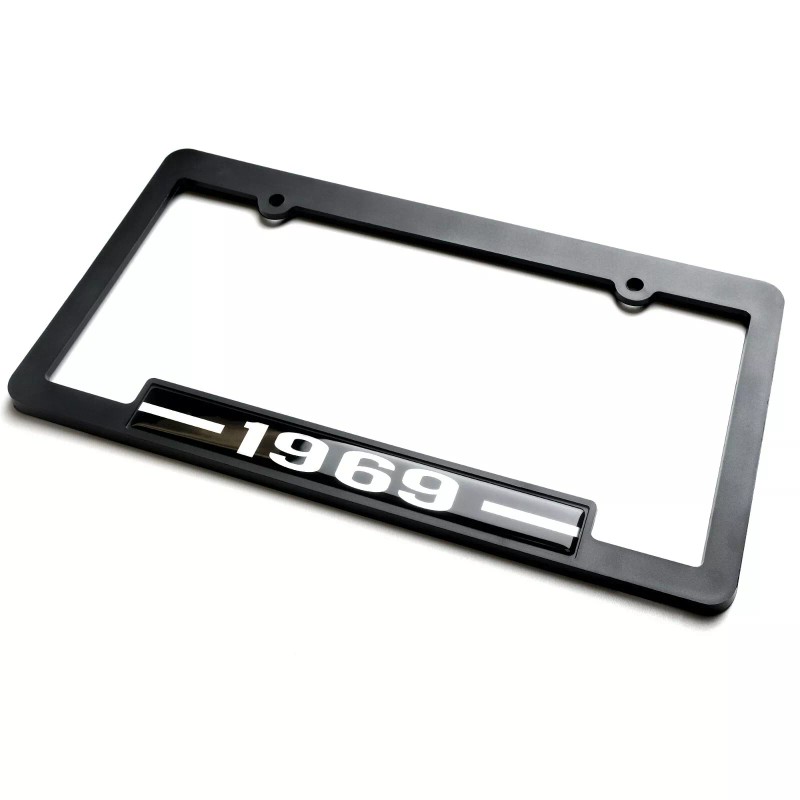 1969 Classic Car & Truck License Plate Frame. Antique Automobile