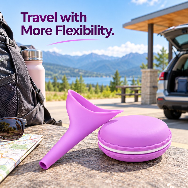 Portable Female Urination Device for Camping & Travel – Soft